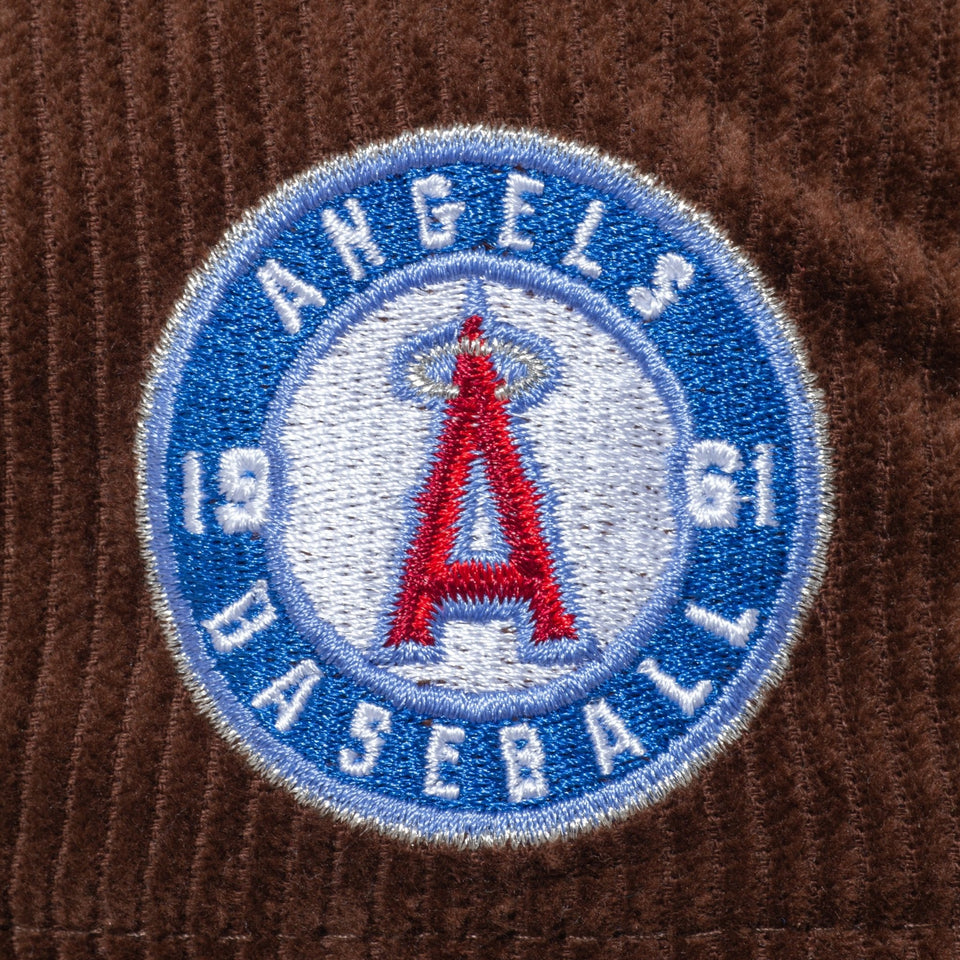 9THIRTY Los Angeles City Corduroy コーデュロイ ロサンゼルス・エンゼルス チョコ - 13328363-OSFM | NEW ERA ニューエラ公式オンラインストア