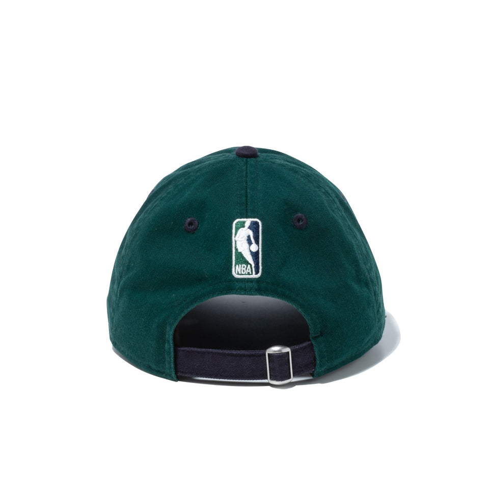 9THIRTY NBA Washed Cotton ユタ・ジャズ ミニロゴ ダークグリーン ネイビーバイザー - 13515979-OSFM | NEW ERA ニューエラ公式オンラインストア