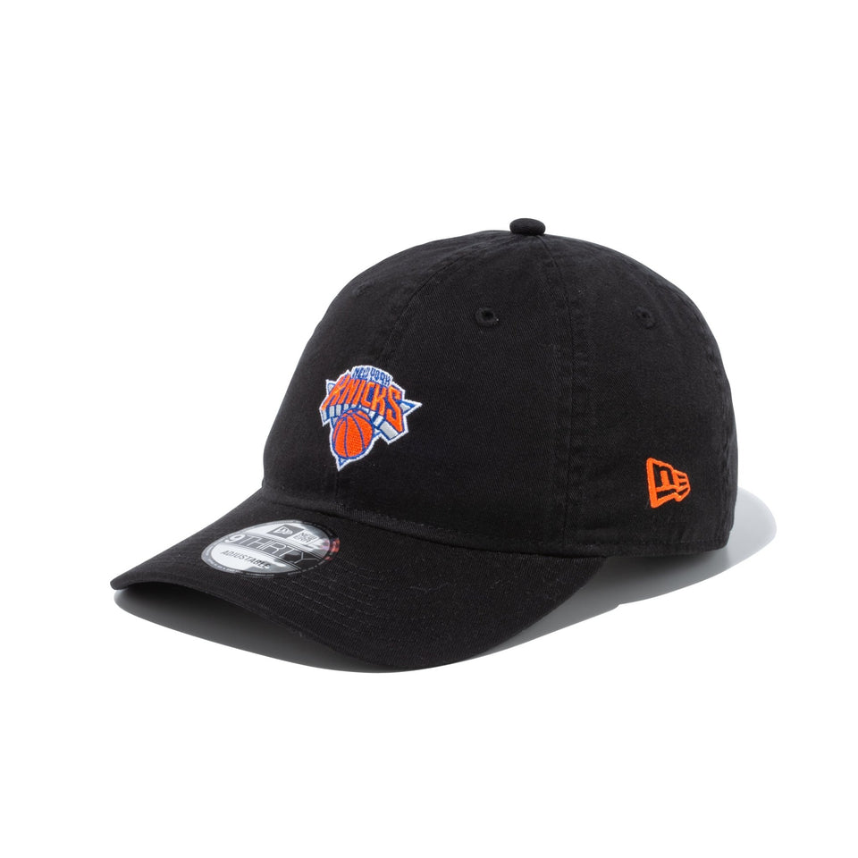 9THIRTY NBA Washed Cotton ニューヨーク・ニックス ミニロゴ ブラック - 13516001-OSFM | NEW ERA ニューエラ公式オンラインストア