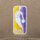 9THIRTY NBA Washed Cotton ロサンゼルス・レイカーズ ミニロゴ ブリティッシュカーキ - 13516005-OSFM | NEW ERA ニューエラ公式オンラインストア