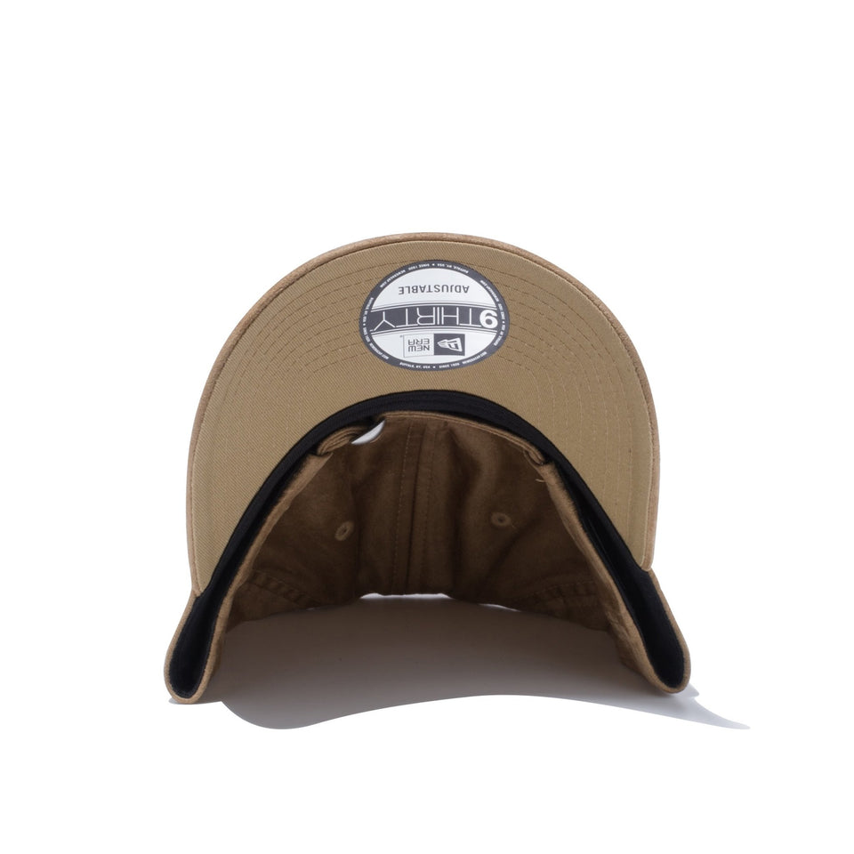 9THIRTY シンセティックスウェード new era キャメルベージュ - 12540728-OSFM | NEW ERA ニューエラ公式オンラインストア