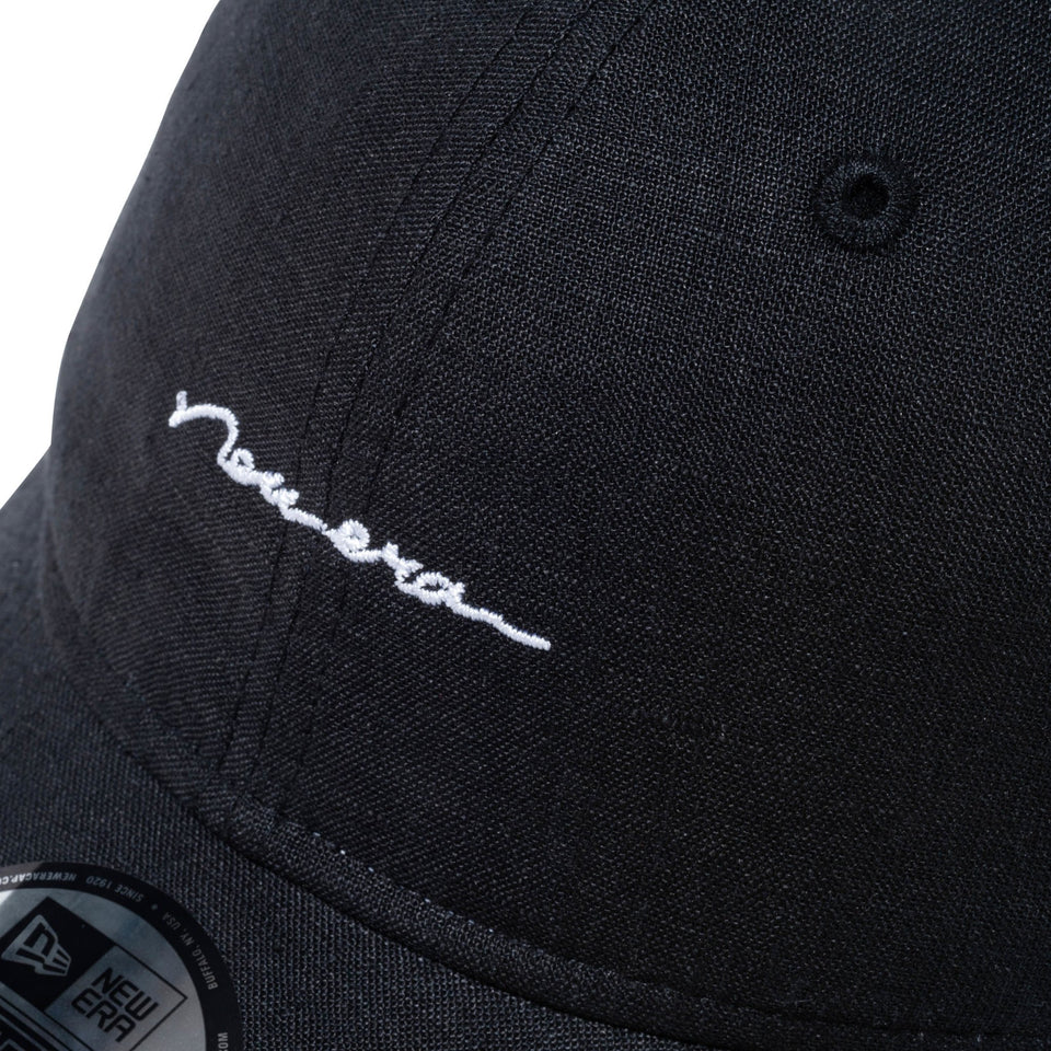 9THIRTY リネンシャンブレー new era ブラック - 13059347-OSFM | NEW ERA ニューエラ公式オンラインストア
