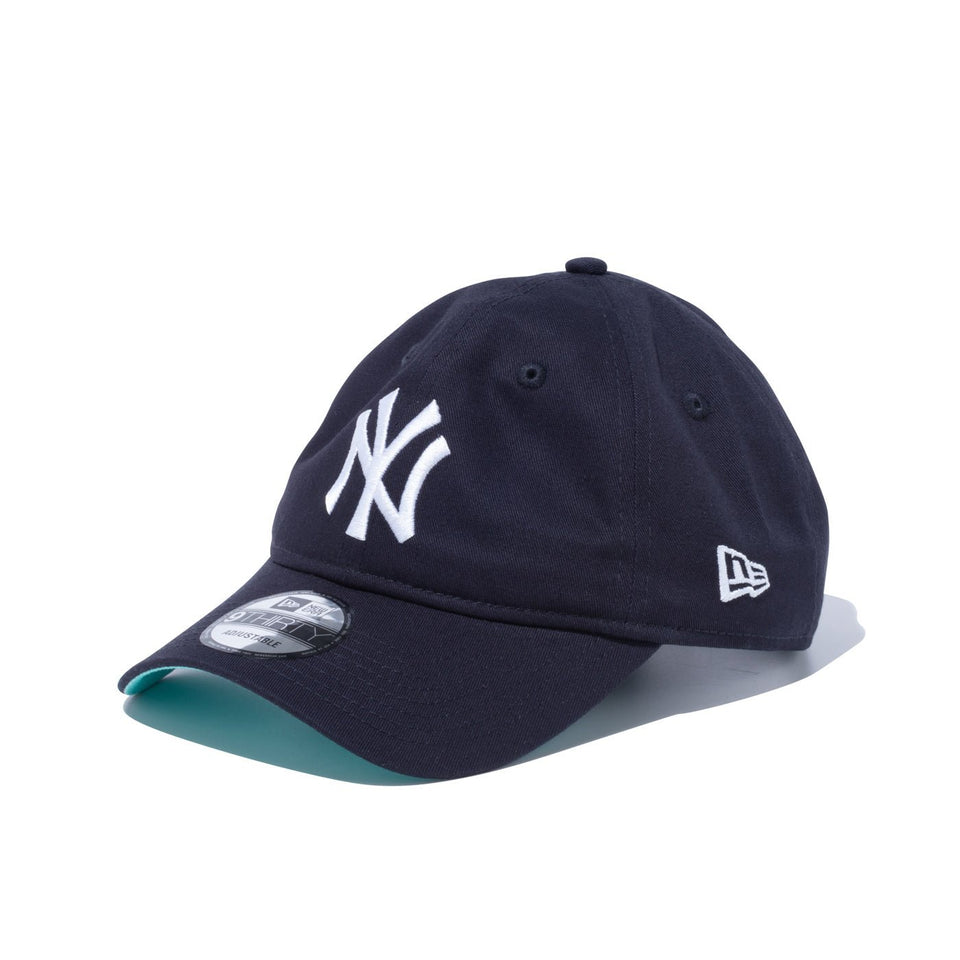 9THIRTY New York City ニューヨーク・ヤンキース ティールグリーンアンダーバイザー - 13328352-OSFM | NEW ERA ニューエラ公式オンラインストア