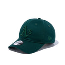 9THIRTY Non Wash Cotton ノンウォッシュコットン オークランド・アスレチックス ダークグリーン - 13328357-OSFM | NEW ERA ニューエラ公式オンラインストア