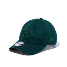 9THIRTY Non Wash Cotton ノンウォッシュコットン オークランド・アスレチックス ダークグリーン - 13328357-OSFM | NEW ERA ニューエラ公式オンラインストア