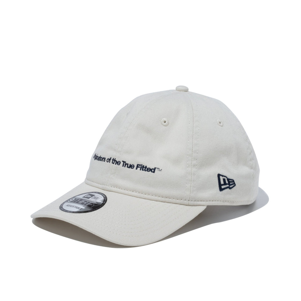 9THIRTY ベーシックファブリクス Originators of the True Fitted アイボリー - 13054558-OSFM | NEW ERA ニューエラ公式オンラインストア