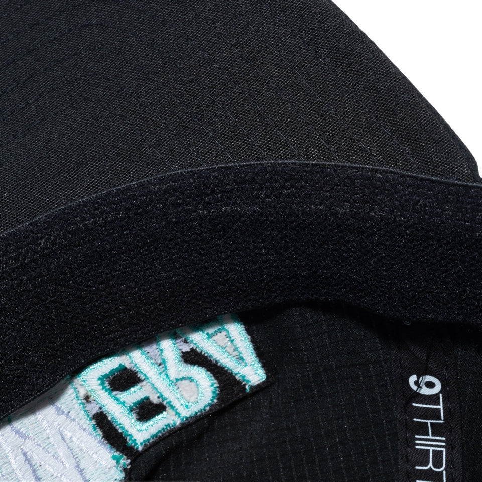 9THIRTY Performance Cap パフォーマンスキャップ ブラック × スノーホワイト/シーグラス【Performance Apparel】 - 13515989-OSFM | NEW ERA ニューエラ公式オンラインストア