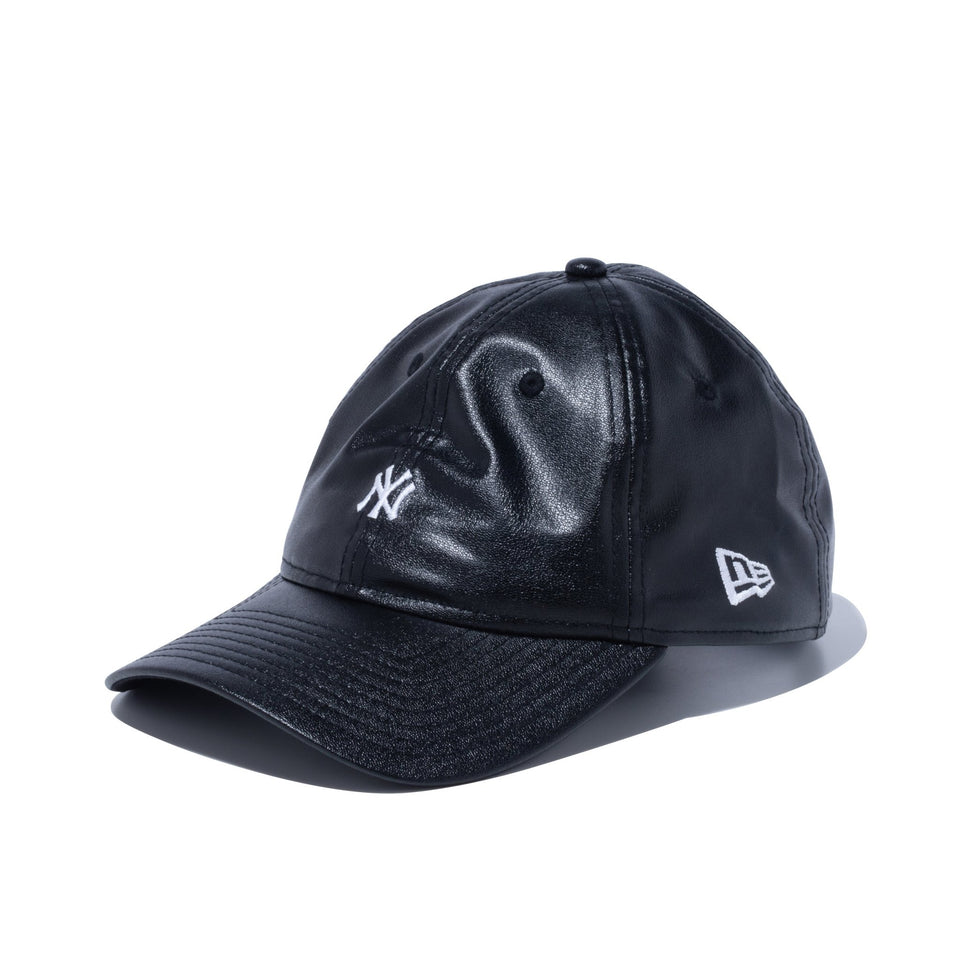 Newera ニューエラ　ヤンキース　レザー　ブラック