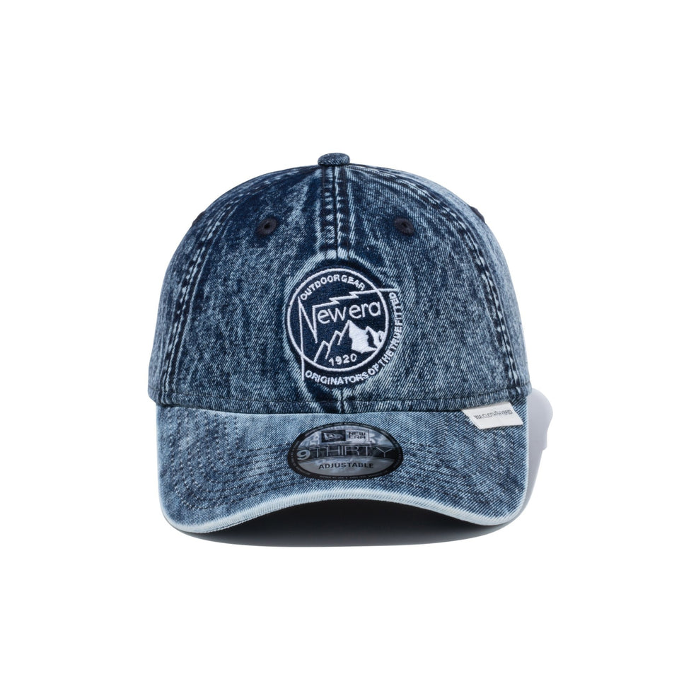 9THIRTY WA.CLOTH DENIM Mountain Circle Logo ウォッシュドデニム 【ニューエラアウトドア】 - 13516276-OSFM | NEW ERA ニューエラ公式オンラインストア