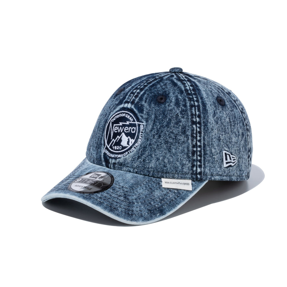 9THIRTY WA.CLOTH DENIM Mountain Circle Logo ウォッシュドデニム 【ニューエラアウトドア】 - 13516276-OSFM | NEW ERA ニューエラ公式オンラインストア