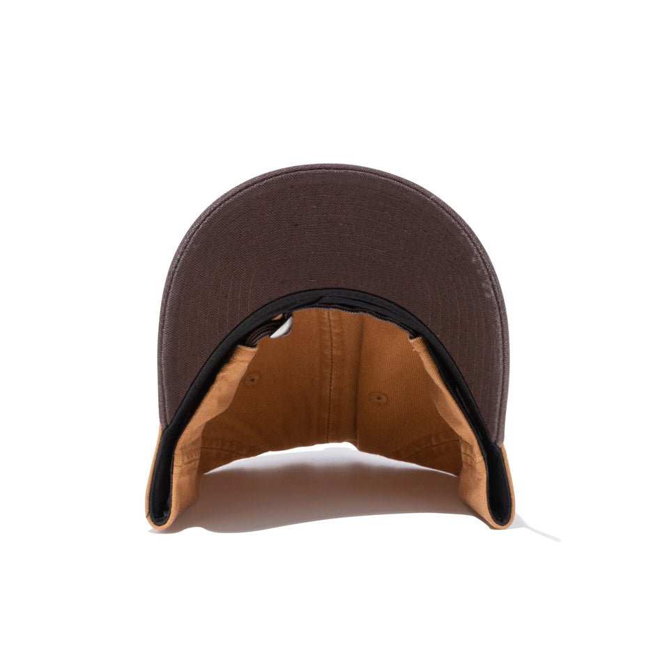 9THIRTY Washed Duck ロサンゼルス・ドジャース ライトブロンズ ブラウンバイザー - 13516006-OSFM | NEW ERA ニューエラ公式オンラインストア