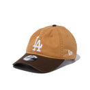 9THIRTY Washed Duck ロサンゼルス・ドジャース ライトブロンズ ブラウンバイザー - 13516006-OSFM | NEW ERA ニューエラ公式オンラインストア