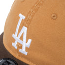 9THIRTY Washed Duck ロサンゼルス・ドジャース ライトブロンズ ブラウンバイザー - 13516006-OSFM | NEW ERA ニューエラ公式オンラインストア