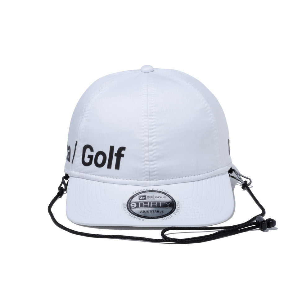 【ゴルフ】9THIRTY Waterproof ウォータープルーフ ZAMZA パッカブル ホワイト - 13517986-OSFM | NEW ERA ニューエラ公式オンラインストア