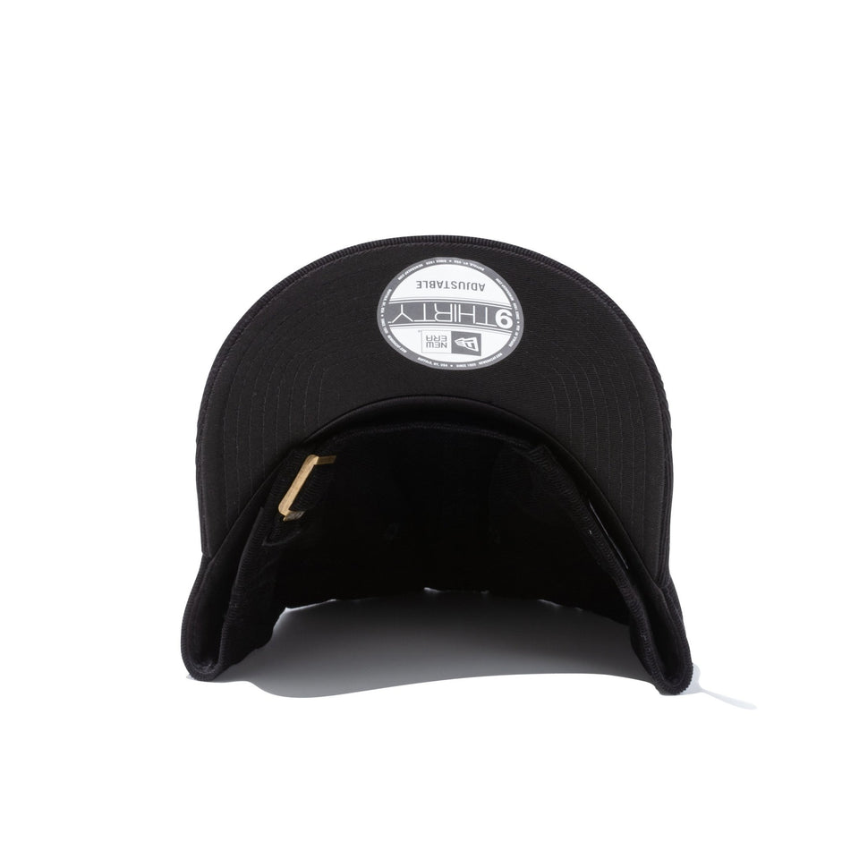 9THIRTY イージースナップ X-GIRL フェイスロゴ ブラックコーデュロイ × ホワイト - 12860649-OSFM | NEW ERA ニューエラ公式オンラインストア