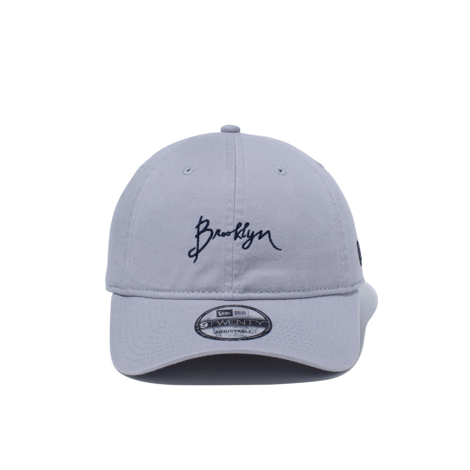 9TWENTY クロスストラップ ブルックリン グレー × ミッドナイトネイビー - 12362251-OSFA | NEW ERA ニューエラ公式オンラインストア