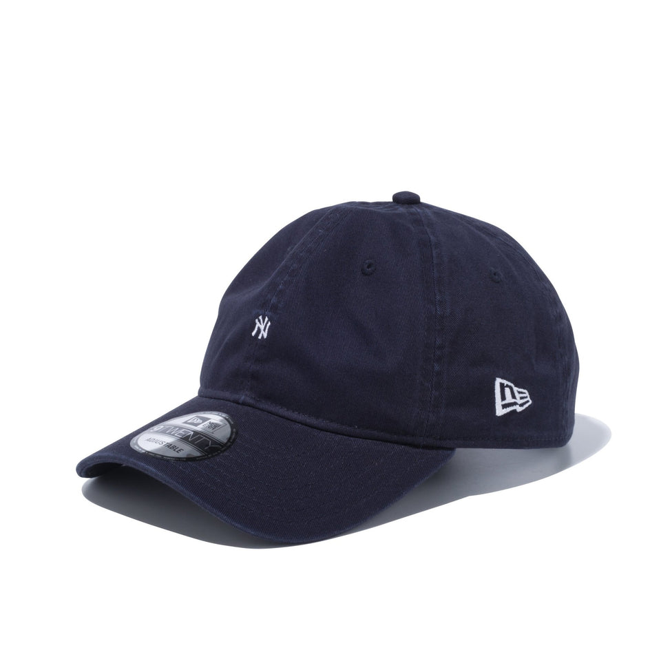 9TWENTY ニューヨーク・ヤンキース マイクロロゴ ネイビー × スノーホワイト - 12540815-OSFM | NEW ERA ニューエラ公式オンラインストア