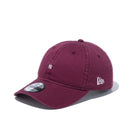 9TWENTY ニューヨーク・ヤンキース マイクロロゴ マルーン × スノーホワイト - 12540816-OSFM | NEW ERA ニューエラ公式オンラインストア