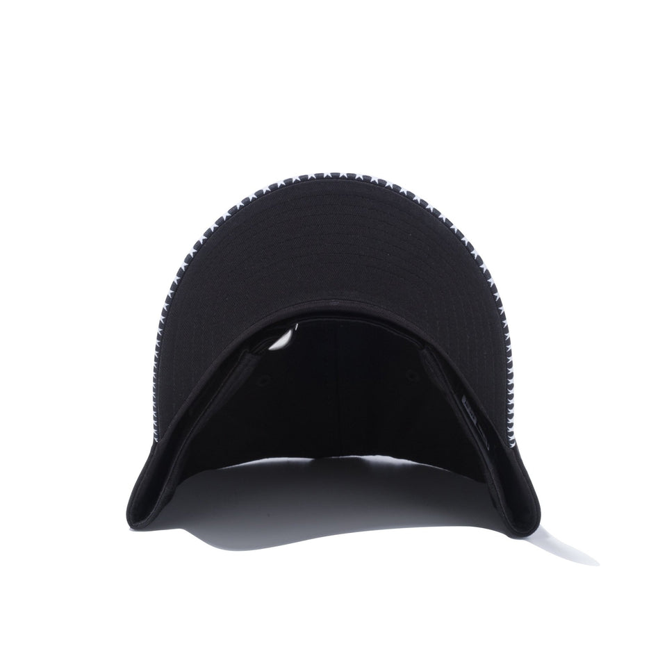 【ストア限定】9TWENTY スター サンドイッチバイザー ブラック - 12543853-OSFM | NEW ERA ニューエラ公式オンラインストア