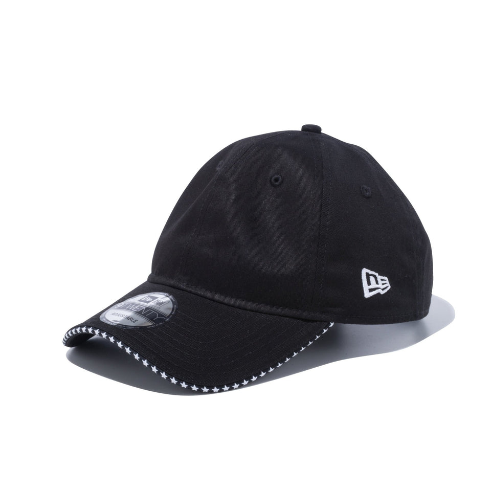 【ストア限定】9TWENTY スター サンドイッチバイザー ブラック - 12543853-OSFM | NEW ERA ニューエラ公式オンラインストア