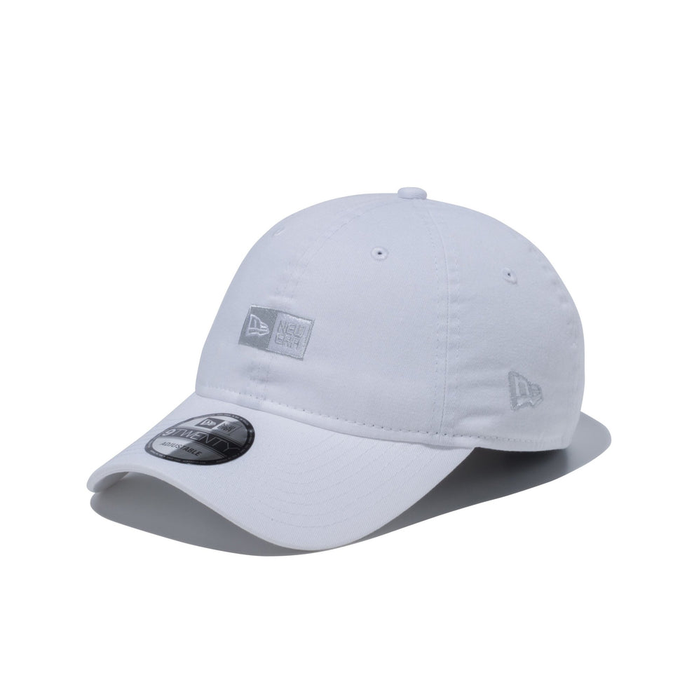 9TWENTY ボックスロゴ ホワイト × スパーシルバー - 12653848-OSFM | NEW ERA ニューエラ公式オンラインストア