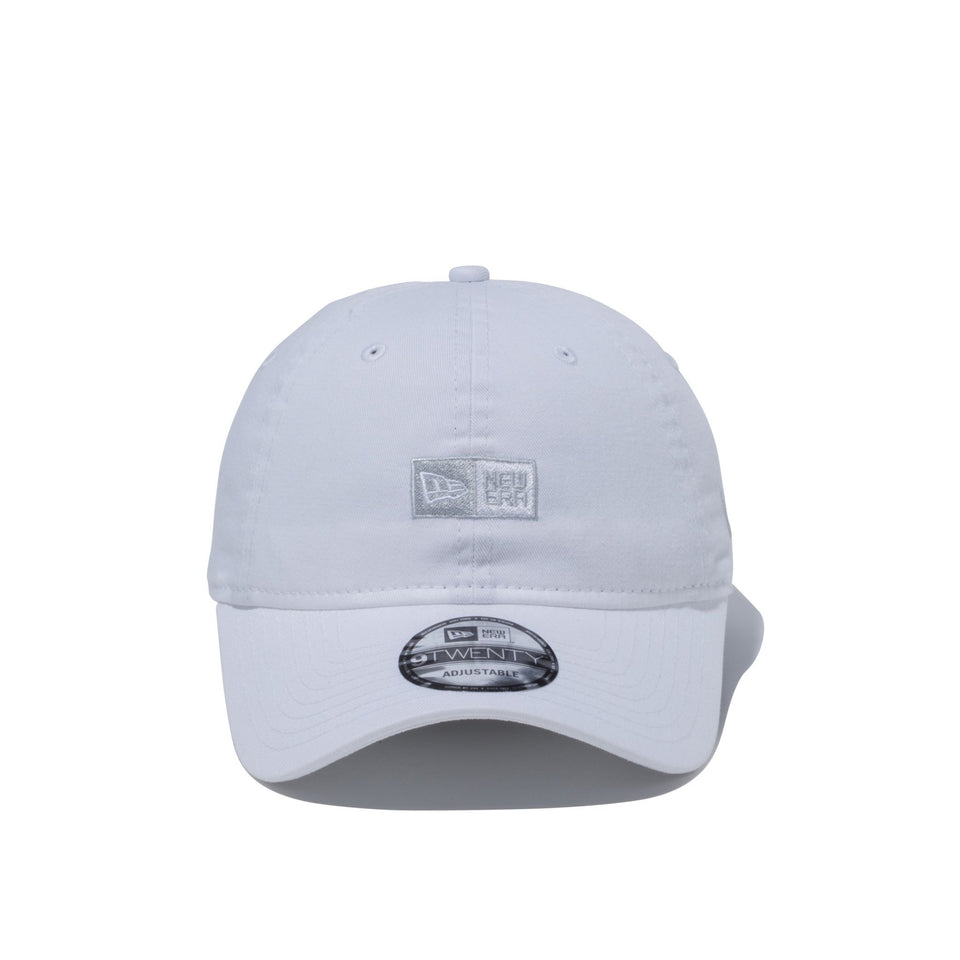 9TWENTY ボックスロゴ ホワイト × スパーシルバー - 12653848-OSFM | NEW ERA ニューエラ公式オンラインストア