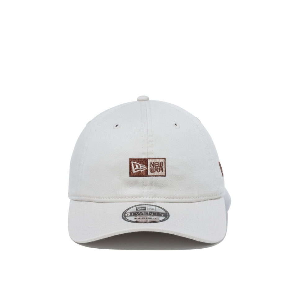 9TWENTY ボックスロゴ ストーン × ブラウン - 13054577-OSFM | NEW ERA ニューエラ公式オンラインストア