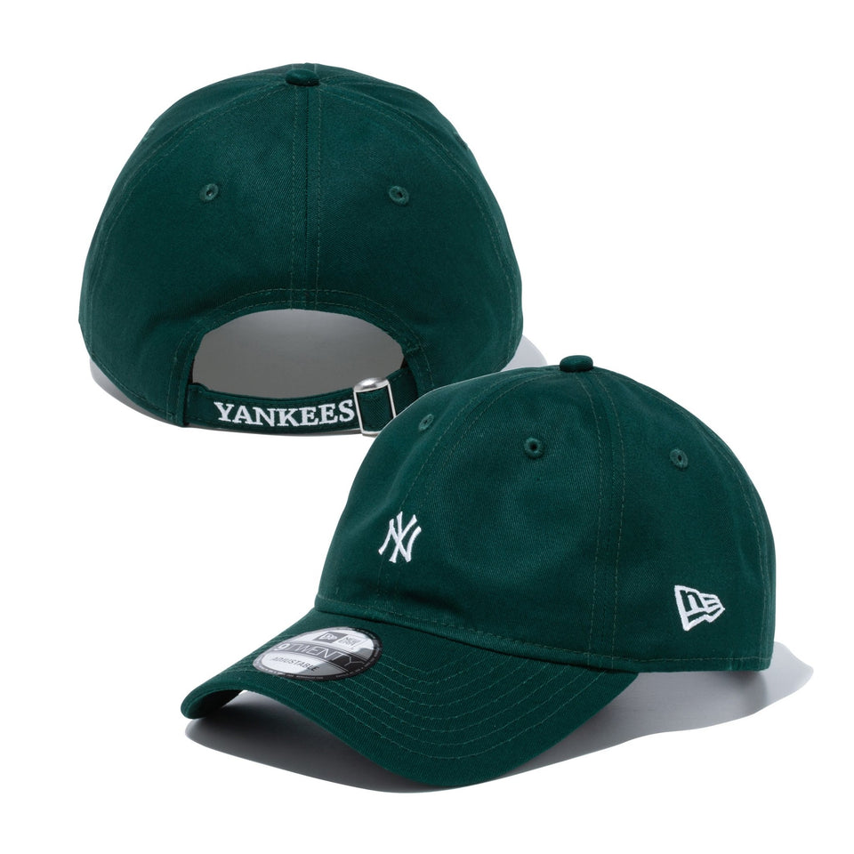 9TWENTY コットンツイル ニューヨーク・ヤンキース ダークグリーン - 13059379-OSFM | NEW ERA ニューエラ公式オンラインストア