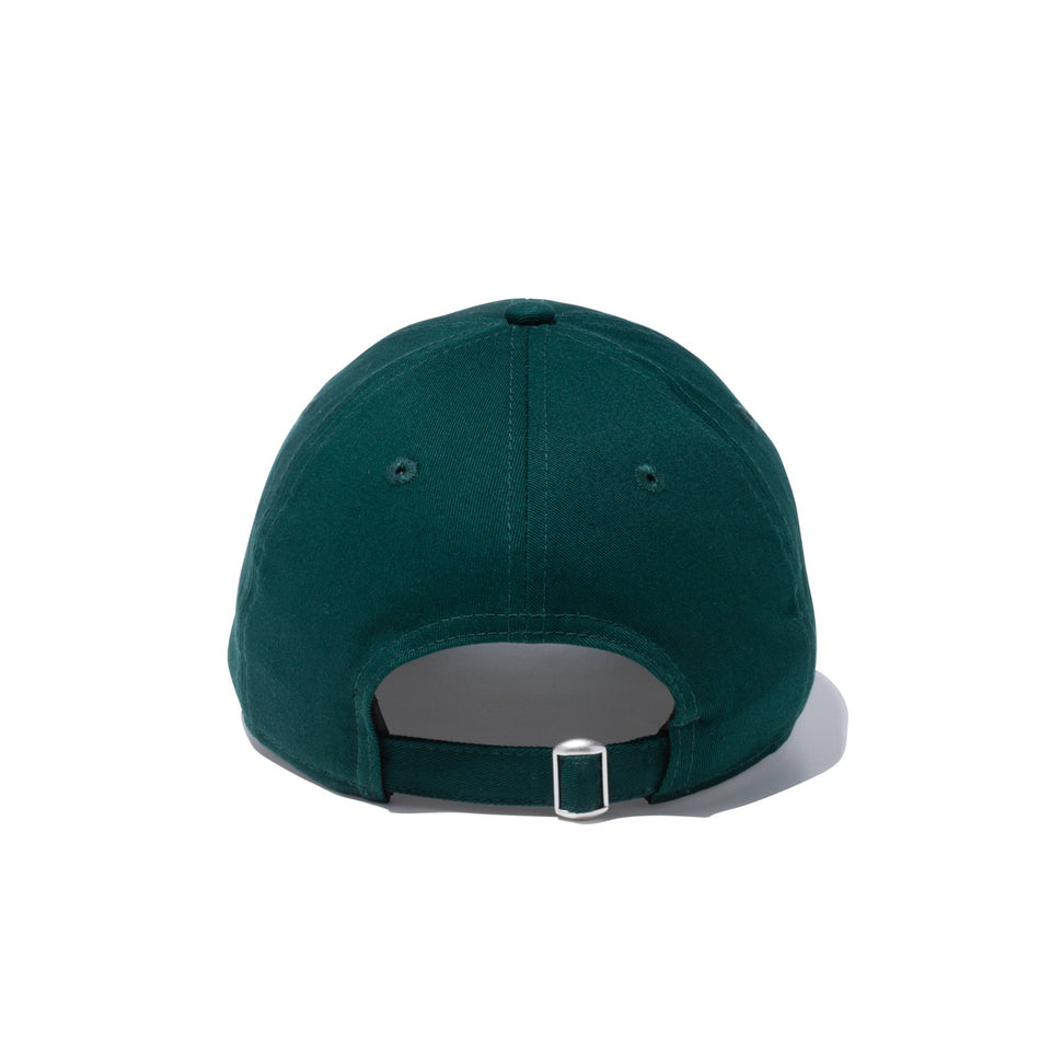 9TWENTY ロングバイザー ノンウォッシュコットン ベーシック ダークグリーン × ホワイト - 13552107-OSFM | NEW ERA ニューエラ公式オンラインストア