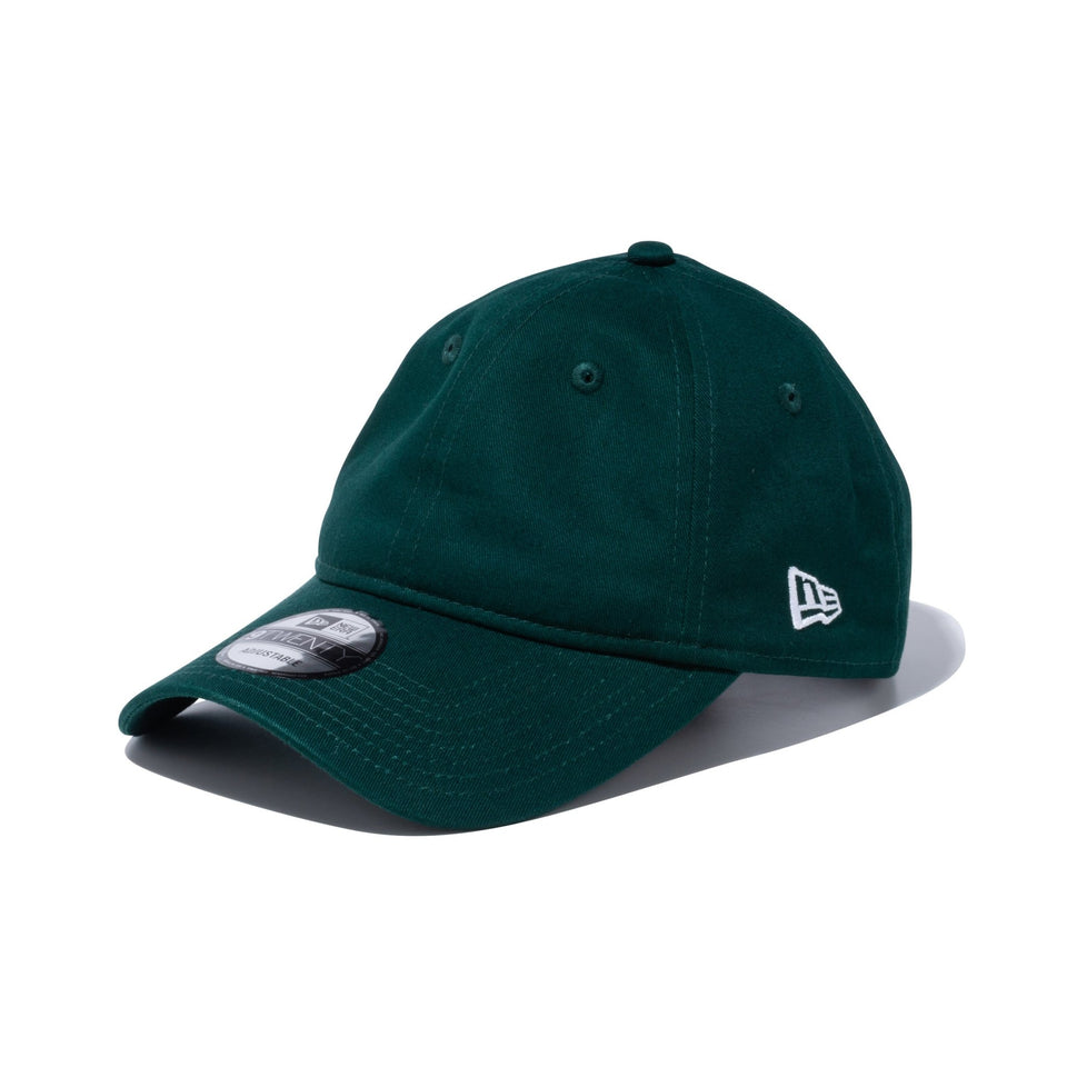 9TWENTY ウォッシュドコットン ベーシック ダークグリーン × ホワイト - 13552119-OSFM | NEW ERA ニューエラ公式オンラインストア