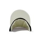 9TWENTY ロングバイザー ノンウォッシュコットン ベーシック ストーン × ブラック - 13562171-OSFM | NEW ERA ニューエラ公式オンラインストア