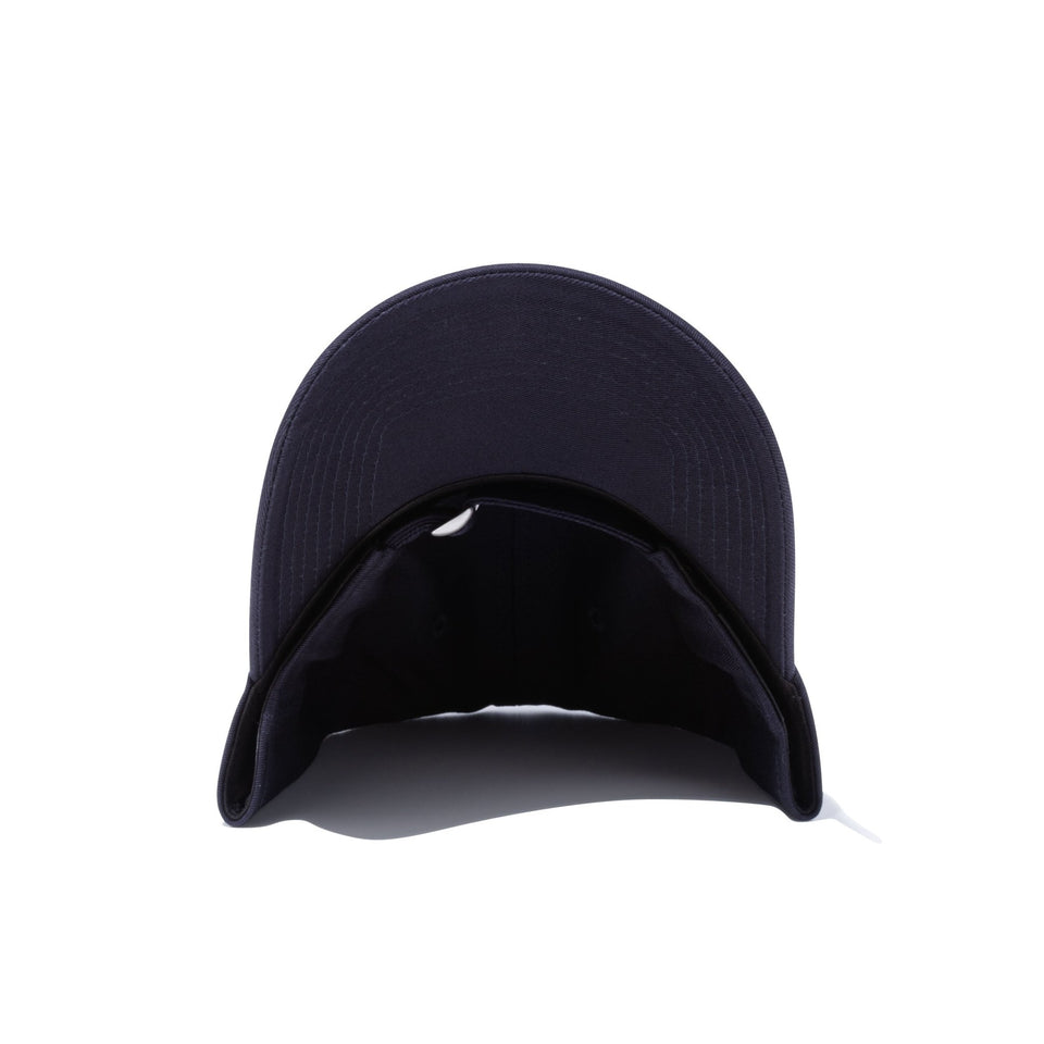 9TWENTY ロングバイザー ノンウォッシュコットン ベーシック ネイビー × ホワイト - 13562172-OSFM | NEW ERA ニューエラ公式オンラインストア