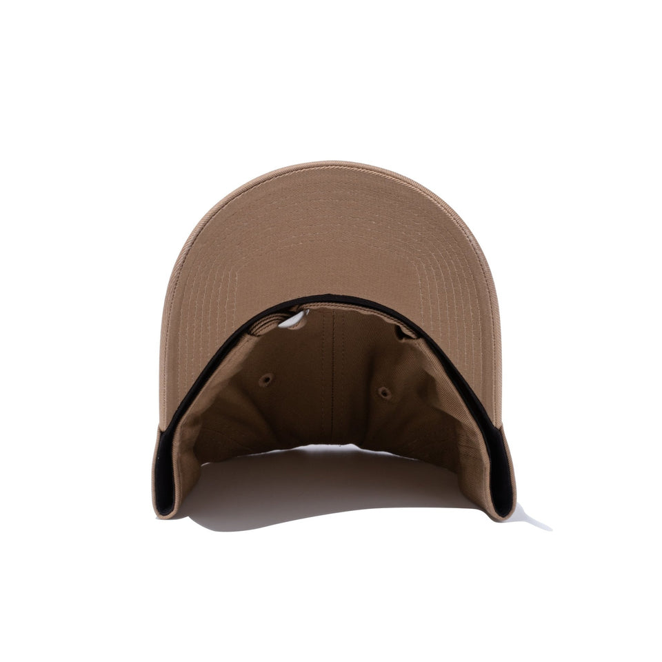 9TWENTY ロングバイザー ノンウォッシュコットン ベーシック カーキ × ホワイト - 13562173-OSFM | NEW ERA ニューエラ公式オンラインストア