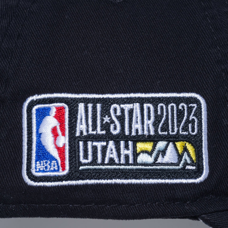 9TWENTY 2023 NBA ALL STAR GAME オフィシャルロゴ ブラック プリントアンダーバイザー - 13511777-OSFM | NEW ERA ニューエラ公式オンラインストア