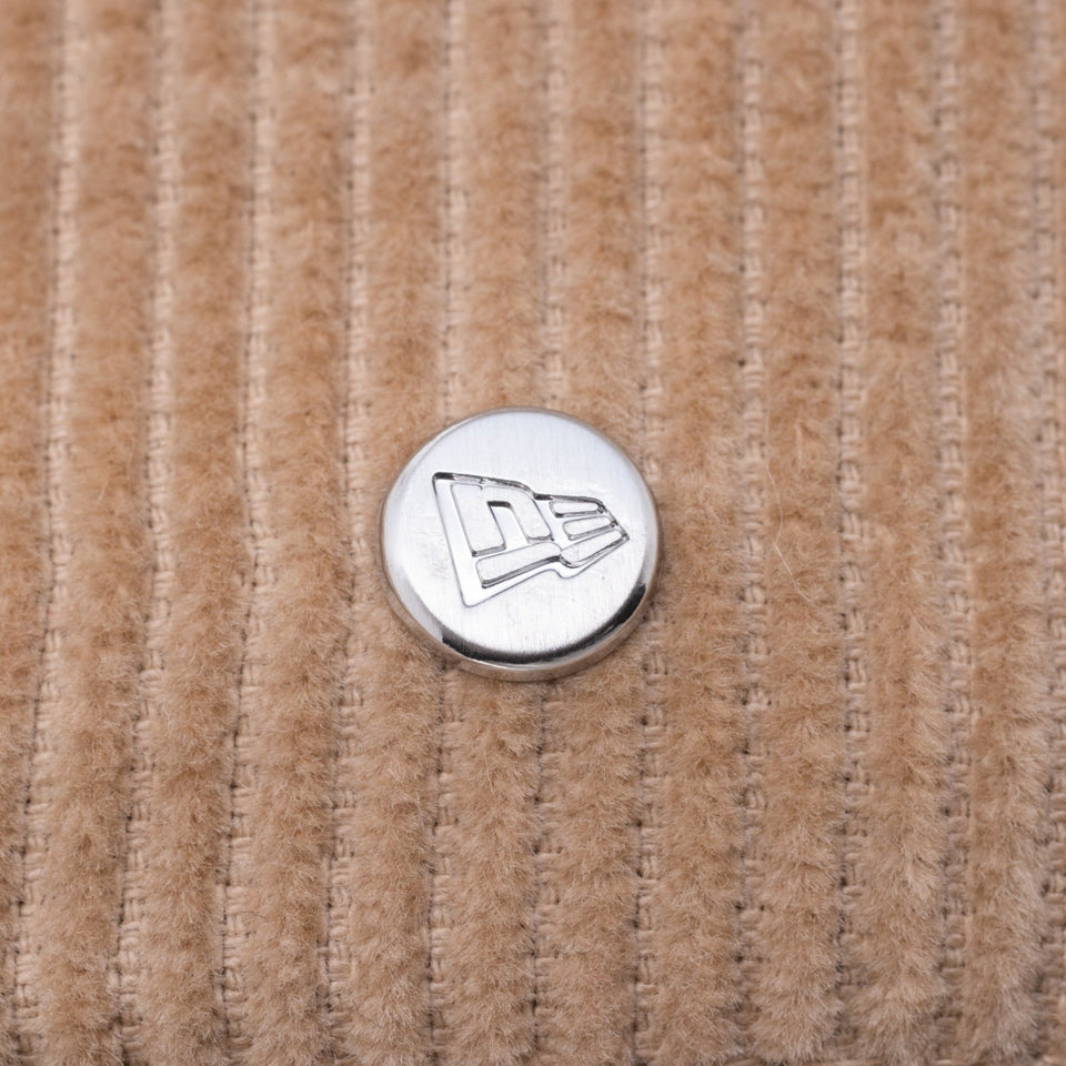 9TWENTY Corduroy コーデュロイ Metal Flag ベージュ - 13751114-OSFM | NEW ERA ニューエラ公式オンラインストア