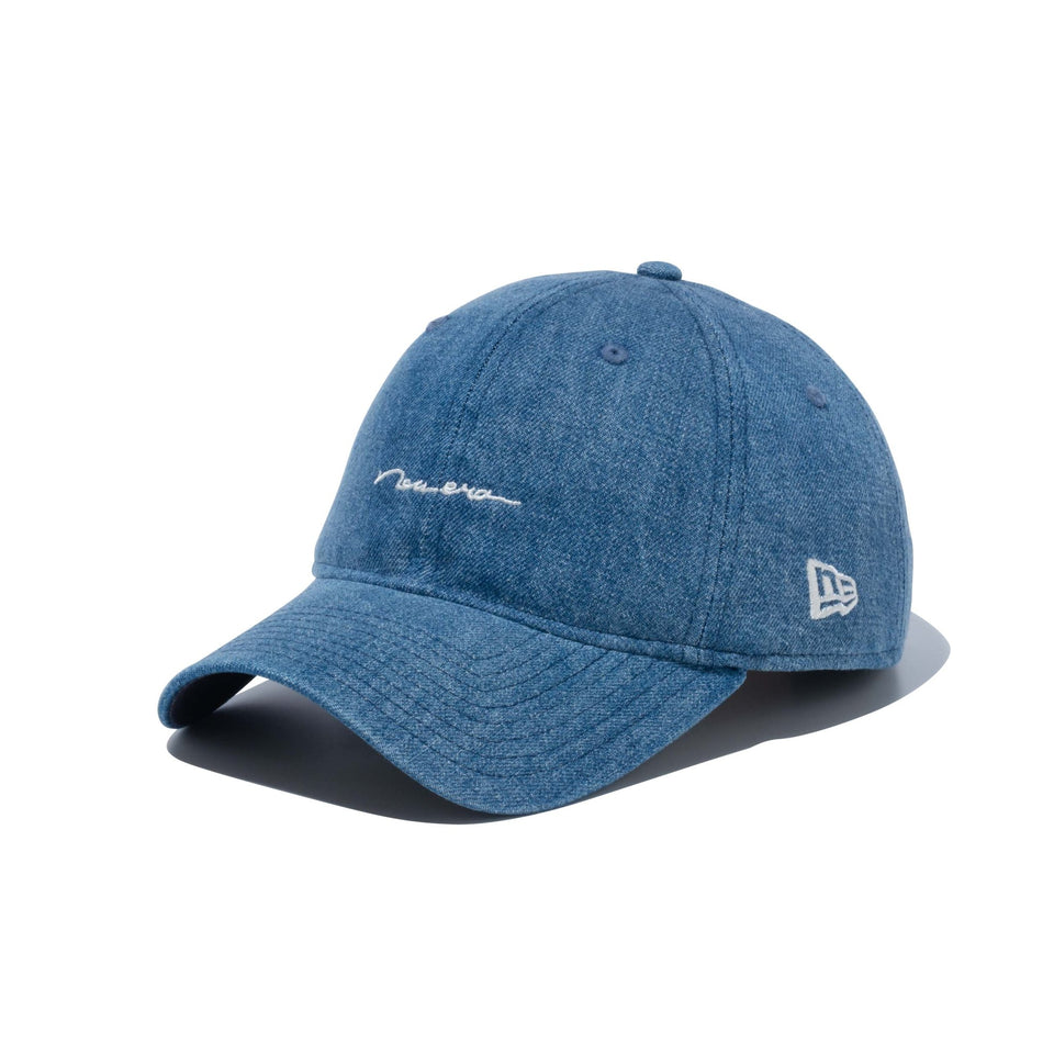 9TWENTY Denim Handwritten Logo ウォッシュドデニム - 14109851-OSFM | NEW ERA ニューエラ公式オンラインストア