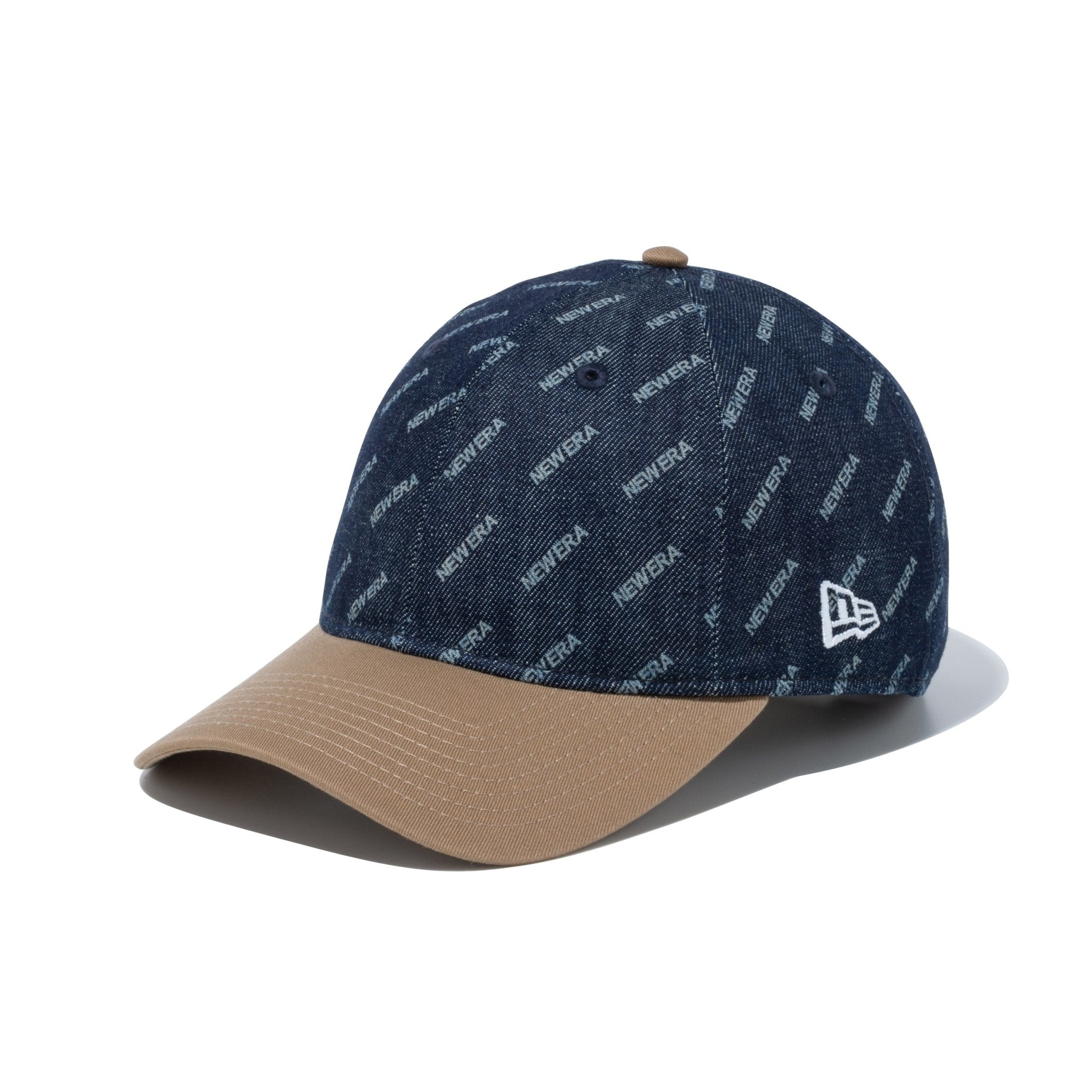 9TWENTY Denim Monogram デニム モノグラム カーキバイザー