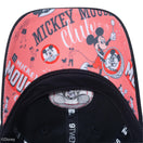 9TWENTY Disney 100th ミッキー アーカイブロゴ ブラック プリントアンダーバイザー - 13821753-OSFM | NEW ERA ニューエラ公式オンラインストア