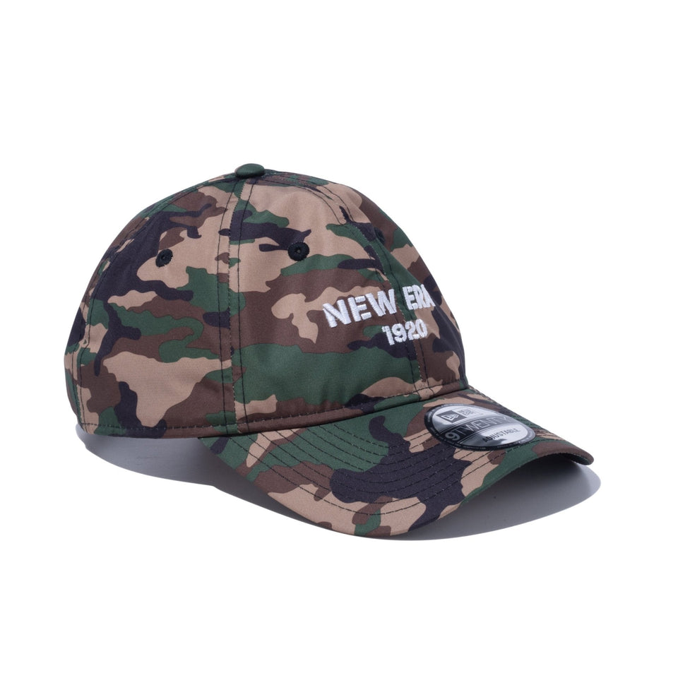 9TWENTY Fabric Series ポリエステル ウッドランドカモ - 13745834-OSFM | NEW ERA ニューエラ公式オンラインストア