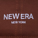 9TWENTY Fabric Series ツイル ダークモカ - 13745841-OSFM | NEW ERA ニューエラ公式オンラインストア