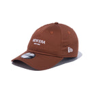 9TWENTY Fabric Series ツイル ダークモカ - 13745841-OSFM | NEW ERA ニューエラ公式オンラインストア