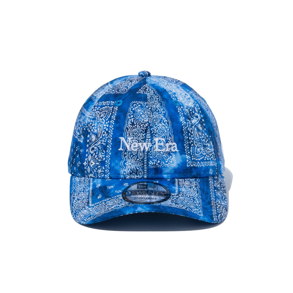 9TWENTY Fabric Series タイダイ ペイズリー ブルー - 13745844-OSFM | NEW ERA ニューエラ公式オンラインストア
