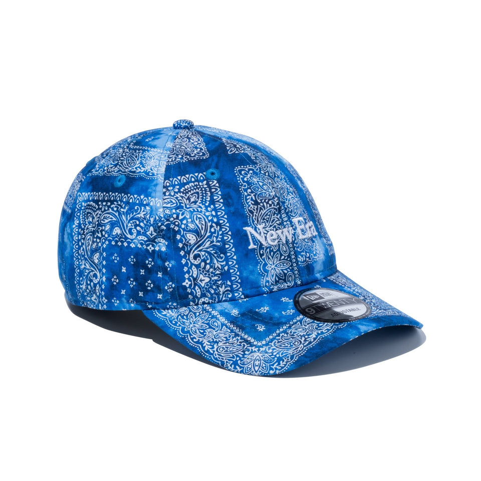 9TWENTY Fabric Series タイダイ ペイズリー ブルー - 13745844-OSFM | NEW ERA ニューエラ公式オンラインストア