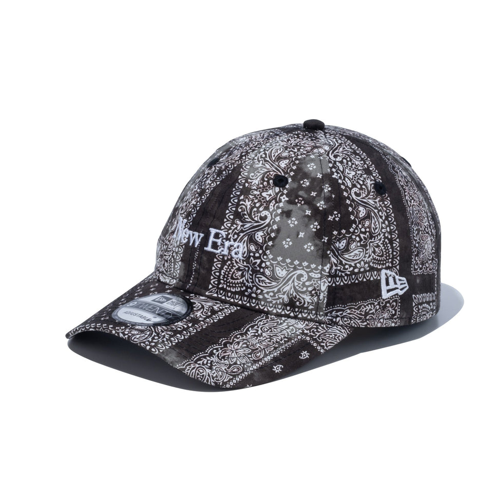 9TWENTY Fabric Series タイダイ ペイズリー ブラック - 13745845-OSFM | NEW ERA ニューエラ公式オンラインストア