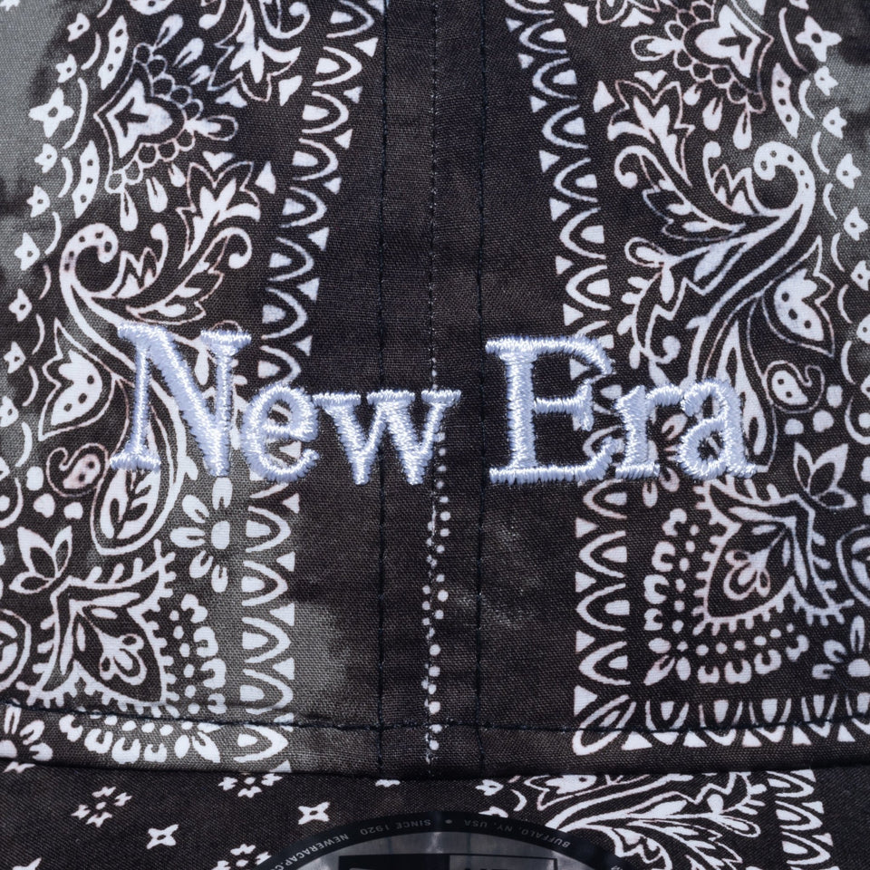 9TWENTY Fabric Series タイダイ ペイズリー ブラック - 13745845-OSFM | NEW ERA ニューエラ公式オンラインストア