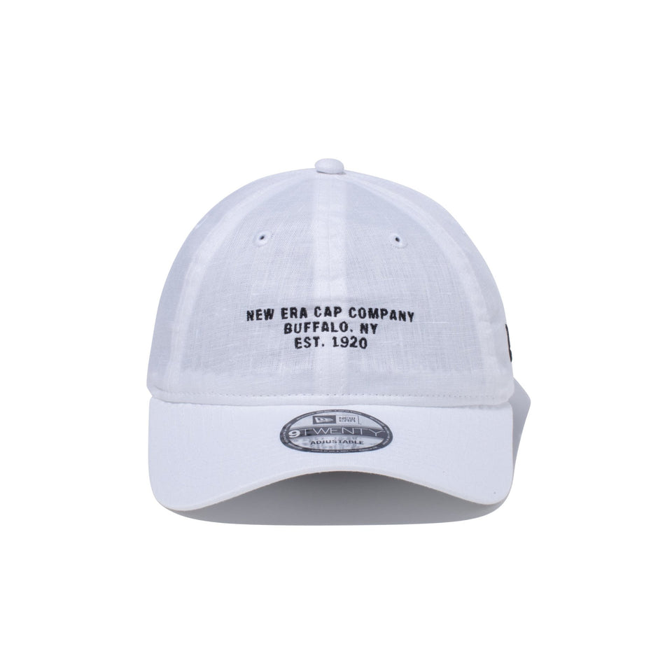 9TWENTY Fabric Series リネンシャンブレー ホワイト - 13745855-OSFM | NEW ERA ニューエラ公式オンラインストア