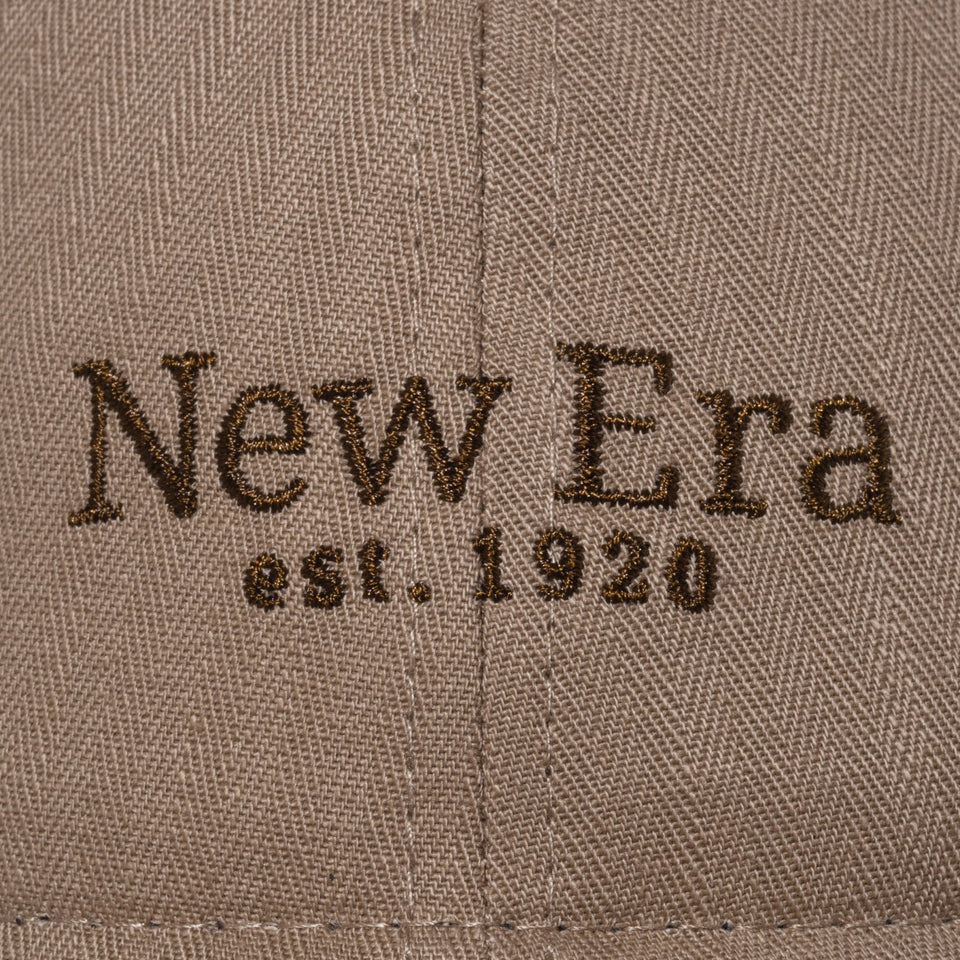 9TWENTY Fabric Series ヘリンボーン カーキ - 13745859-OSFM | NEW ERA ニューエラ公式オンラインストア