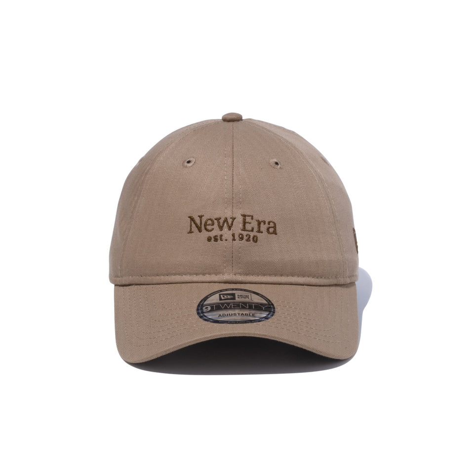 9TWENTY Fabric Series ヘリンボーン カーキ - 13745859-OSFM | NEW ERA ニューエラ公式オンラインストア