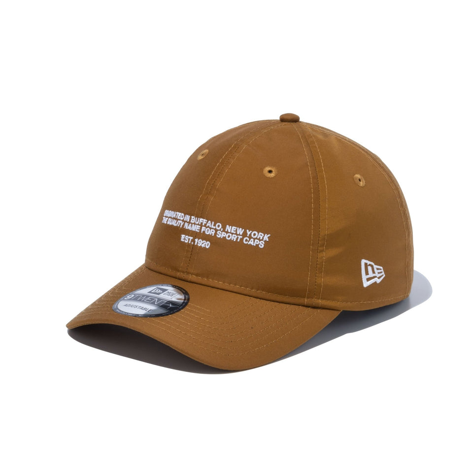 9TWENTY Fabric Series BREATHATEC カーキ - 13745871-OSFM | NEW ERA ニューエラ公式オンラインストア