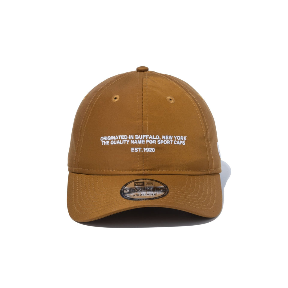 9TWENTY Fabric Series BREATHATEC カーキ - 13745871-OSFM | NEW ERA ニューエラ公式オンラインストア